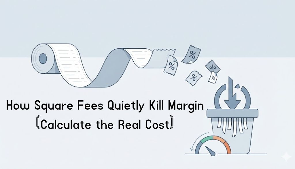 How Square Fees Quietly Kill Margin (Calculate the Real Cost)